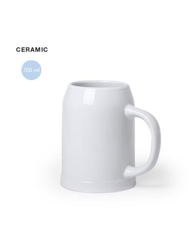 Jarra cerámica cerveza Dublin 700ml PERSONALIZABLE