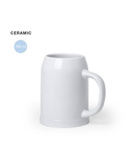 Jarra cerámica cerveza Dublin 700ml PERSONALIZABLE