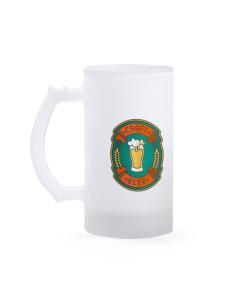 Jarra de cristal para cerveza Arafo especial sublimación 500ml PERSONALIZABLE 2
