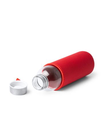 Botella de cristal Tirajana con funda de neopreno sin BPA 500ml PERSONALIZABLE