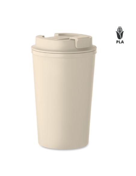 Vaso térmico de PLA Mumbai de doble capa 350ml PERSONALIZABLE