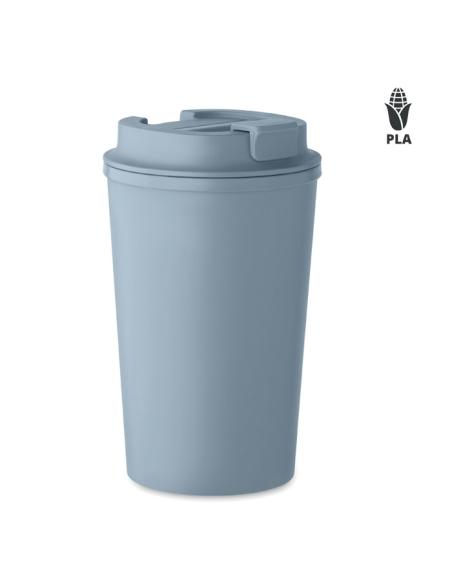 Vaso térmico de PLA Mumbai de doble capa 350ml PERSONALIZABLE
