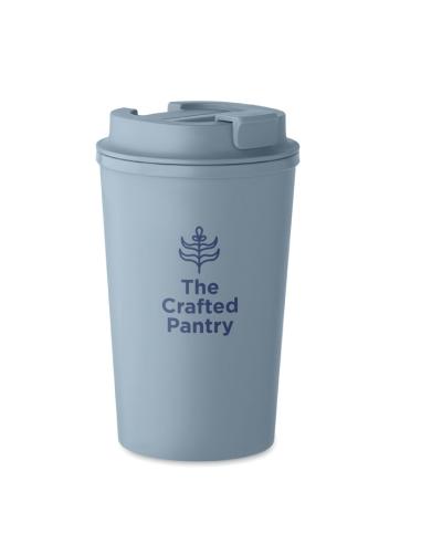 Vaso térmico de PLA Mumbai de doble capa 350ml PERSONALIZABLE