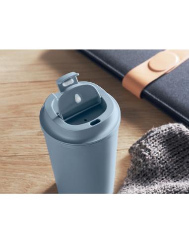Vaso térmico de PLA Mumbai de doble capa 350ml PERSONALIZABLE