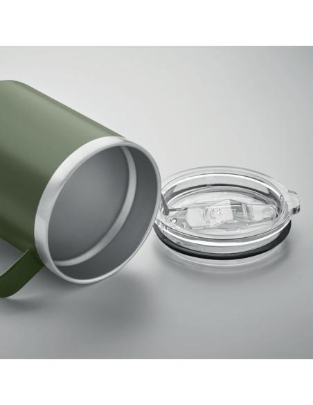 Vaso térmico de acero inoxidable reciclado Graz de doble capa 300ml PERSONALIZABLE