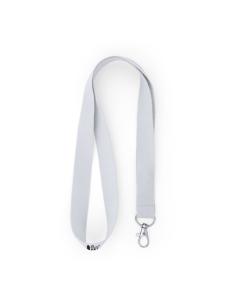 Lanyard de RPET Valsequillo con mosquetón metálico PERSONALIZABLE