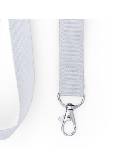 Lanyard de RPET Valsequillo con mosquetón metálico PERSONALIZABLE