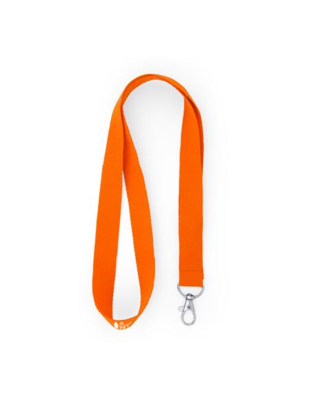 Lanyard de RPET Valsequillo con mosquetón metálico PERSONALIZABLE
