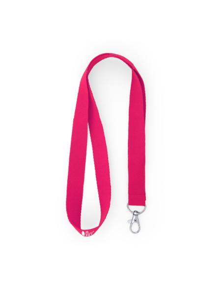 Lanyard de RPET Valsequillo con mosquetón metálico PERSONALIZABLE