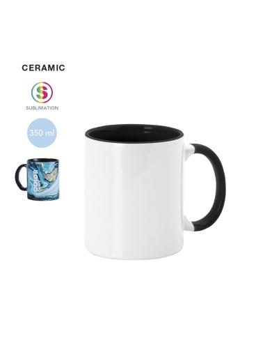 Taza cerámica Praia especial sublimación 350ml PERSONALIZABLE