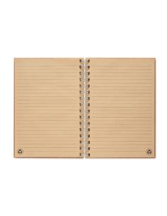 Libreta A5 de bambú anillas 2