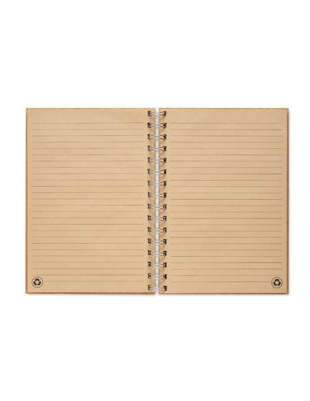 Libreta A5 de bambú anillas