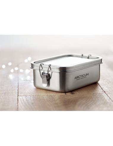 Fiambrera de acero inox. 750 ml