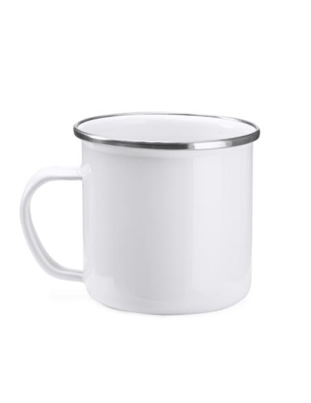Taza metálica Santa Brígida especial sublimación 380ml PERSONALIZABLE
