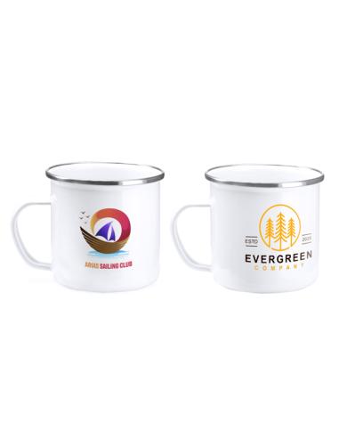 Taza metálica Santa Brígida especial sublimación 380ml PERSONALIZABLE