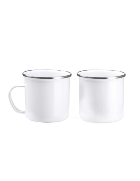 Taza metálica Santa Brígida especial sublimación 380ml PERSONALIZABLE