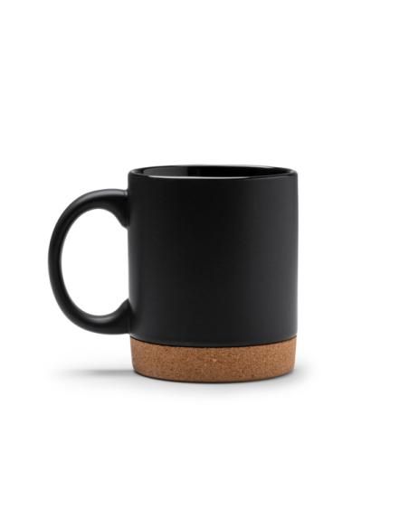 Taza cerámica Palm-mar con base de corcho 320ml PERSONALIZABLE