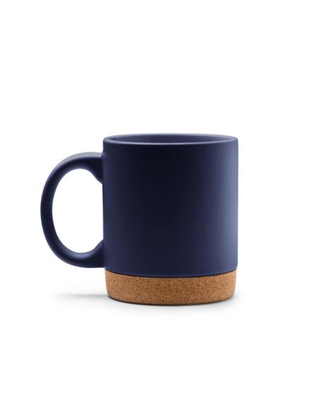 Taza cerámica Palm-mar con base de corcho 320ml PERSONALIZABLE