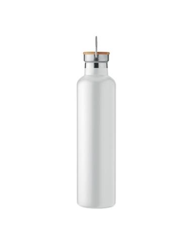Botella agua de acero inoxidable Exeter doble capa sin BPA 1 litro PERSONALIZABLE
