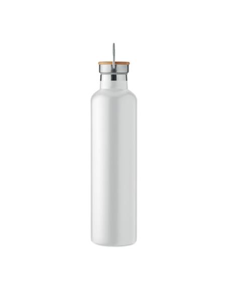 Botella agua de acero inoxidable Exeter doble capa sin BPA 1 litro PERSONALIZABLE