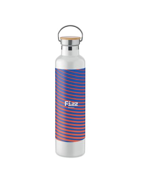 Botella agua de acero inoxidable Exeter doble capa sin BPA 1 litro PERSONALIZABLE