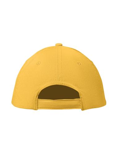 Gorra de algodón 160g/m2 Krakow adulto colores cierre velcro PERSONALIZABLE