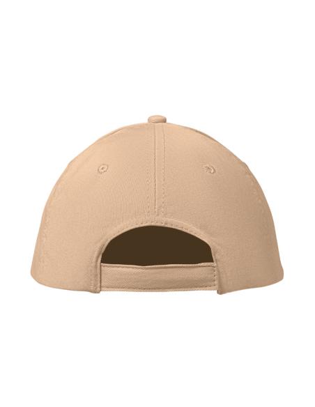 Gorra de algodón 160g/m2 Krakow adulto colores cierre velcro PERSONALIZABLE