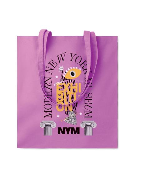 Bolsa de tela Albacete algodón 140g/m2 asas largas colores PERSONALIZABLE