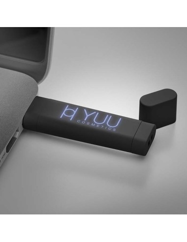 Memoria USB de ABS Antalya iluminada PERSONALIZABLE