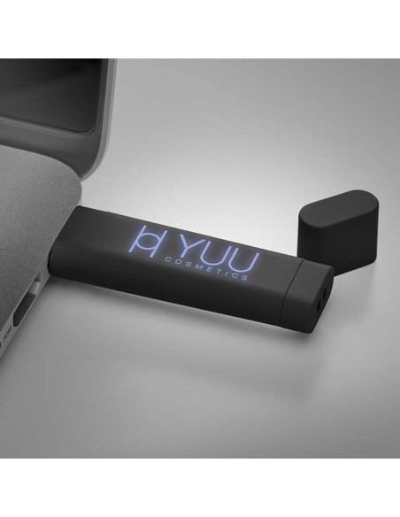 Memoria USB de ABS Antalya iluminada PERSONALIZABLE