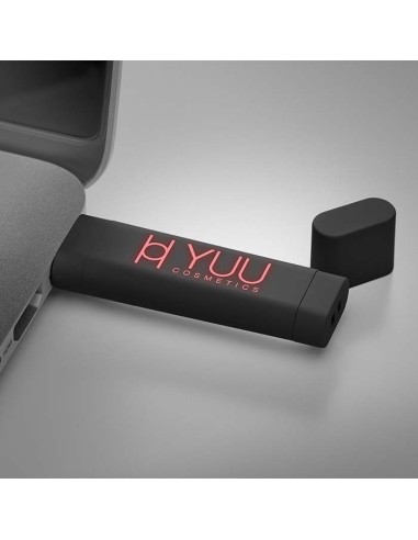 Memoria USB de ABS Antalya iluminada PERSONALIZABLE