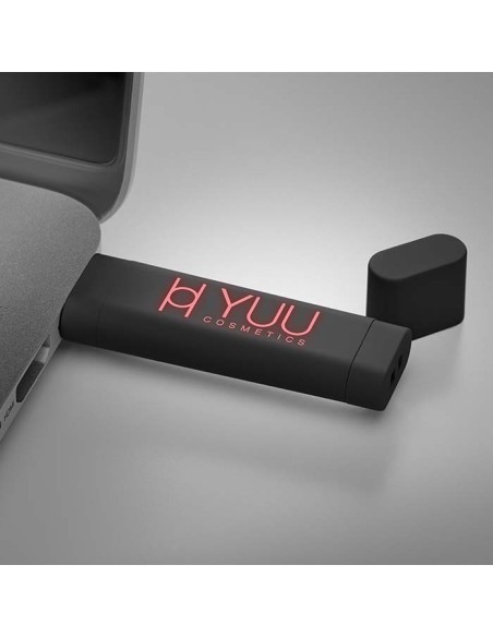 Memoria USB de ABS Antalya iluminada PERSONALIZABLE