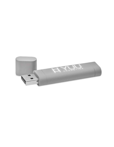 Memoria USB de ABS Antalya iluminada PERSONALIZABLE