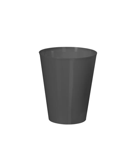 Vaso de PP reutilizable Burnie con acabado en colores translúcidos flexible 500ml PERSONALIZABLE