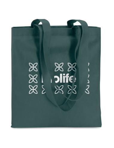 Bolsa de non-woven Newcastle 80g/m2 asas largas colores PERSONALIZABLE