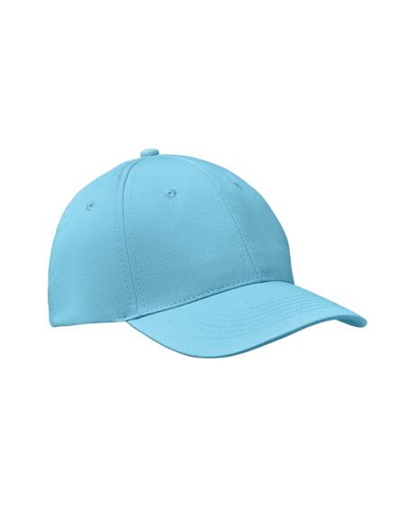 Gorra de algodón 160g/m2 Krakow adulto colores cierre velcro PERSONALIZABLE