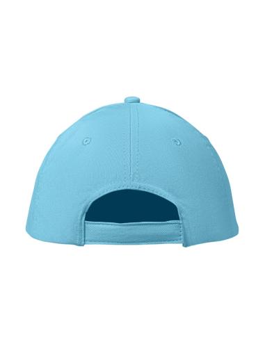 Gorra de algodón 160g/m2 Krakow adulto colores cierre velcro PERSONALIZABLE