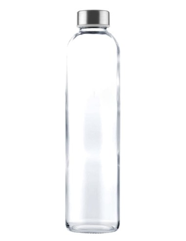 Botella de cristal Gastro Edition Narbonne tapa acero inox 750ml PERSONALIZABLE