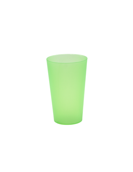 Vaso de PP reutilizable rígido Summerfest full color 330ml PERSONALIZABLE