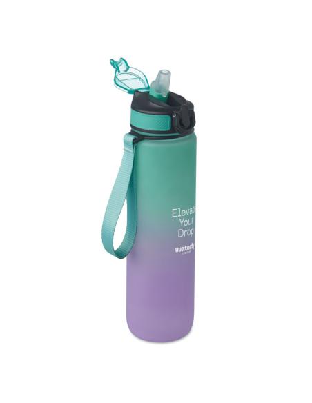 Botella reutilizable RPET Bacchus deportiva 1 litro PERSONALIZABLE