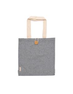 Bolsa de algodón reciclado Tejina 300g/m2 con fuelle PERSONALIZABLE
