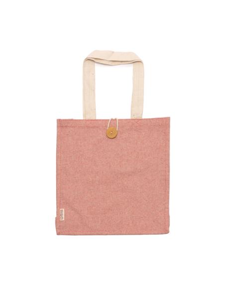 Bolsa de algodón reciclado Tejina 300g/m2 con fuelle PERSONALIZABLE