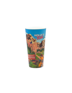 Vaso de PP reutilizable rígido Voodoo full color 350ml PERSONALIZABLE