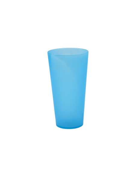 Vaso de PP reutilizable rígido Voodoo full color 350ml PERSONALIZABLE