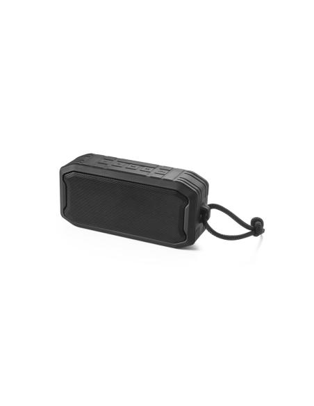SHEERAN. Altavoz portátil de 10W con IPX7 y 9h de autonomía, fabricado en 100% rABS