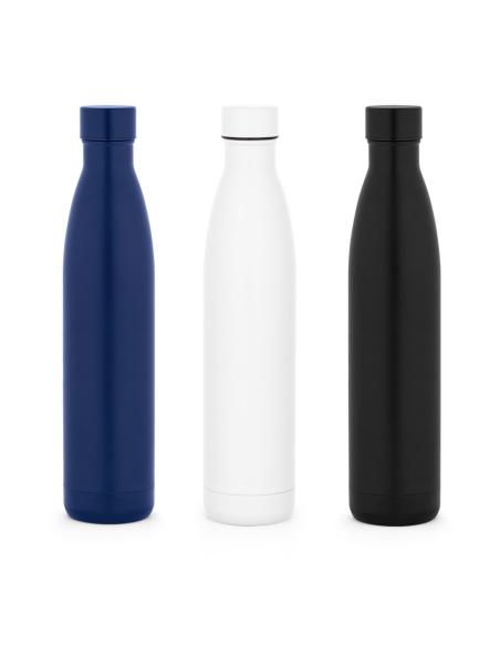 Botella de acero inoxidable reciclado Coímbra de doble capa 1 litro PERSONALIZABLE