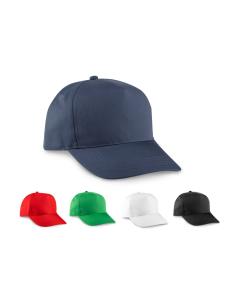 Gorra de RPET Santana 210g/m2 5 paneles cierre velcro PERSONALIZABLE