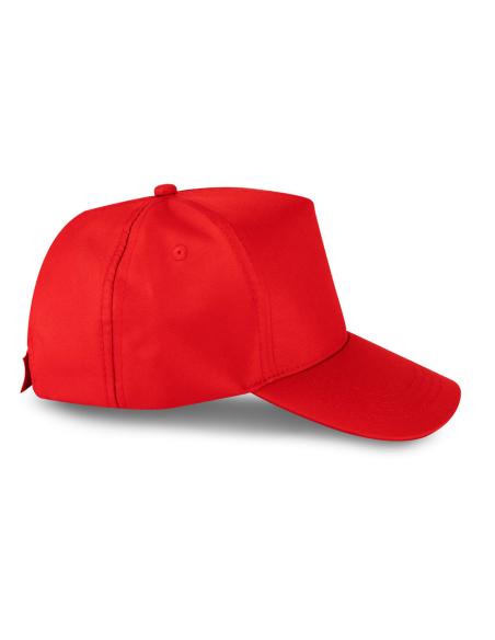 Gorra de RPET Santana 210g/m2 5 paneles cierre velcro PERSONALIZABLE