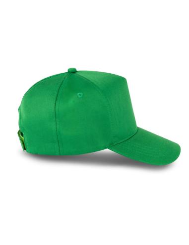 Gorra de RPET Santana 210g/m2 5 paneles cierre velcro PERSONALIZABLE