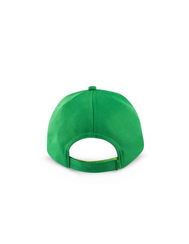 Gorra de RPET Santana 210g/m2 5 paneles cierre velcro PERSONALIZABLE